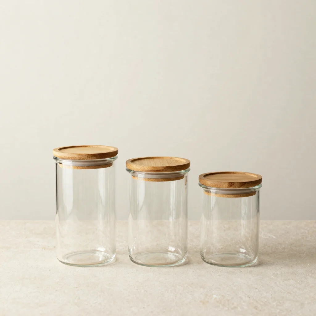 Clear Pantry Canisters